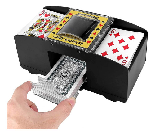 Barajador Mezclador Automático Cartas Juego Poker Naipe