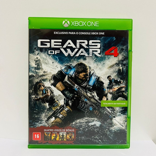 Jogo Gears Of War 4 Xbox One Usado Envio Rápido
