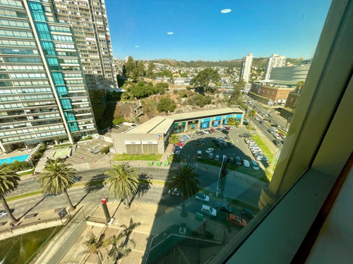 Amplia Of Con Planta Libre, Edificio Coracero, Viña Del Mar