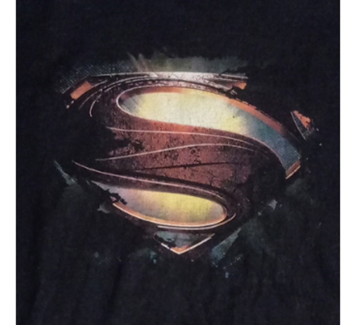Playera Superman Man Of Steel Original Talla M Hombre (Usado)