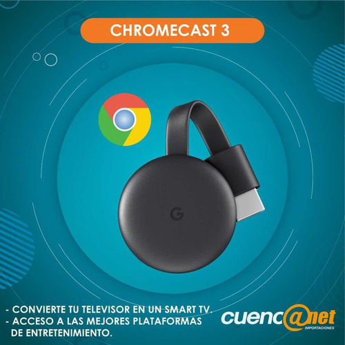 Google Chromecast 3