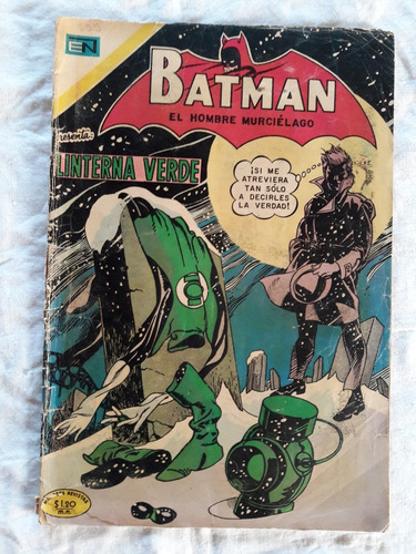 Revista Batman N° 555 - Ed Novaro 29/10/1970 Linterna Verde