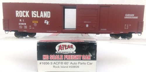 Atlas  Auto Parts Cars  60'   Rock Island   Ho  Escala  008