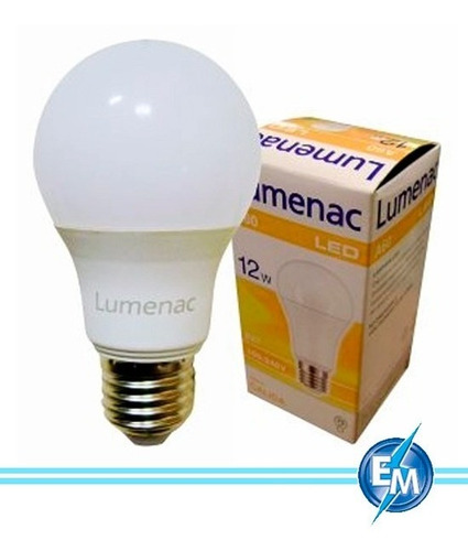 Lampara Led 11-12w 830 220v-a60 Lumenac Oferta! Pack X 20un.