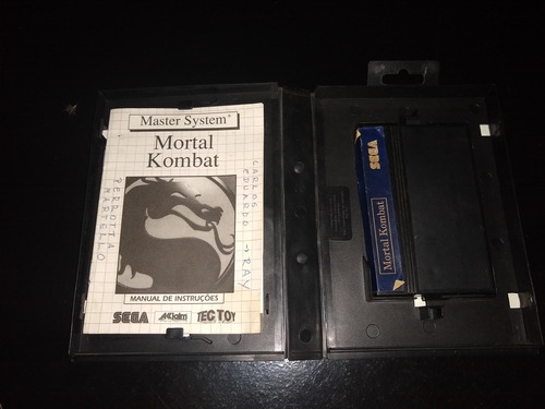 Lote 3 Jogos Master System Nas Caixas Com Manual Leia