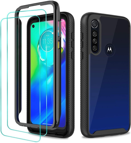 Protector Mica Vidrio Templado Funda Motorola G Power 2020