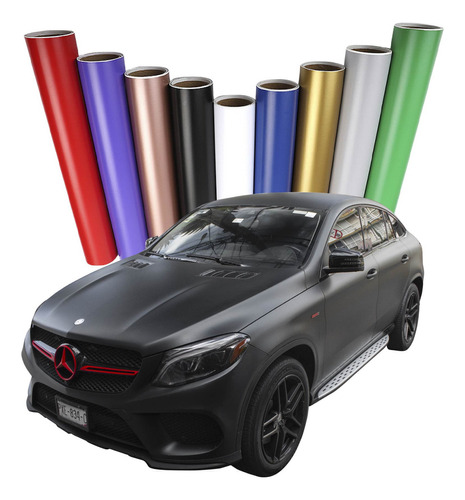 Vinil Wrap Automotriz Colores Mate Autoelite Cwf 1x1.52mts