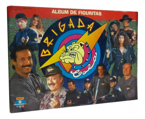 Album Figuritas Brigada Cola 1993 Cromy (Usado)