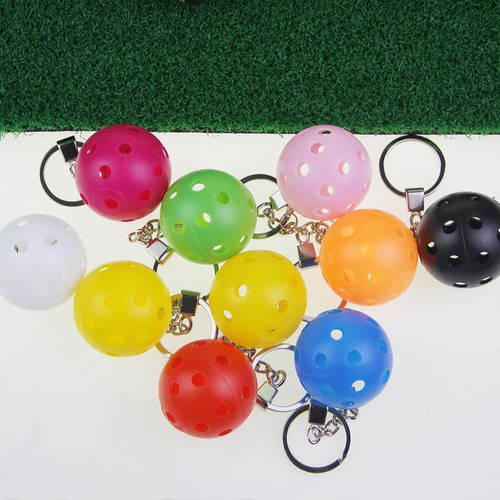 2 X 12 Piezas Pickleball Llavero Bolsa Colgante Para