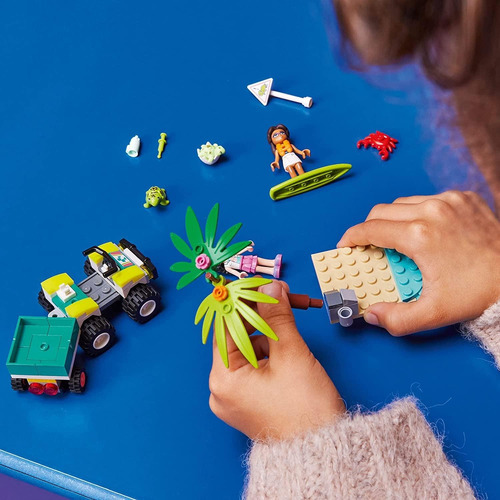 Lego Friends 41697 Rescate De Tortugas Cantidad De Piezas 90
