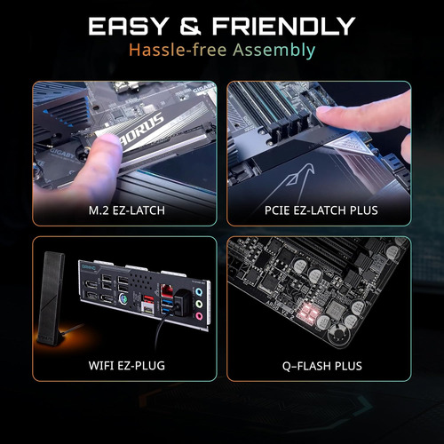 Gigabyte B850m Gaming X Wifi6e Amd Am5 Lga 1718 Motherboa...
