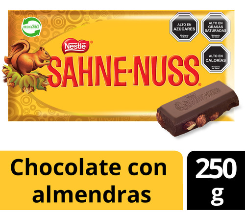 Chocolate Sahne Nuss® Barra 250g