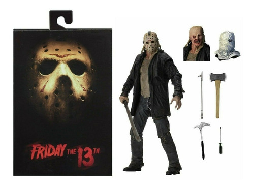 Neca Toys Friday The 13th Ultimate Jason (2009 Remake)