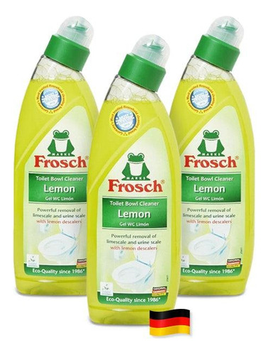 Frosch Limpiador Wc Base Limon 3 X 750 Cc