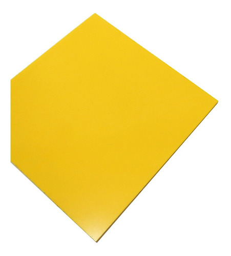 Chapa Psai Amarelo Similar Acrilico 2mt X 1mt X 1mm