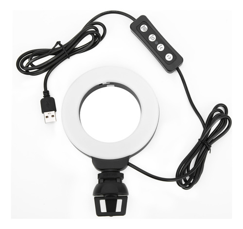 Mini Selfie Portátil De 4 Pulgadas Con Clip Lleno De Anillos