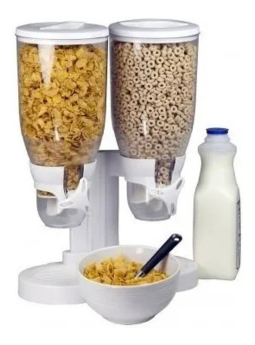 Dispensador De Cereal Y Alimentos Secos Doble Cotidiana