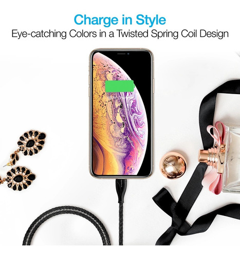 Cable De Carga Y Sincronización Mfi Lightning Para iPhone
