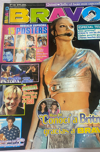 Britney Spears Revista Bravo Portada De Colección (Usado)