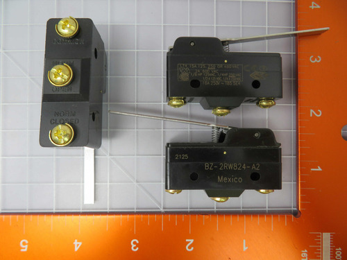 Lot Of 9 Honeywell Bz-2rw824-a2 Basic / Snap Action Swi Ccs