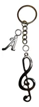 Comprar 25 Souvenirs Llaveros + Clave De Sol +inicial Para Armar