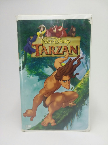 Vhs Disney Tarzan Idioma Ingles Pelicula