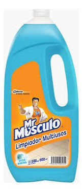Mr. Musculo, Limpiavidrio Y Multiusos 900 Ml Aroma Limón