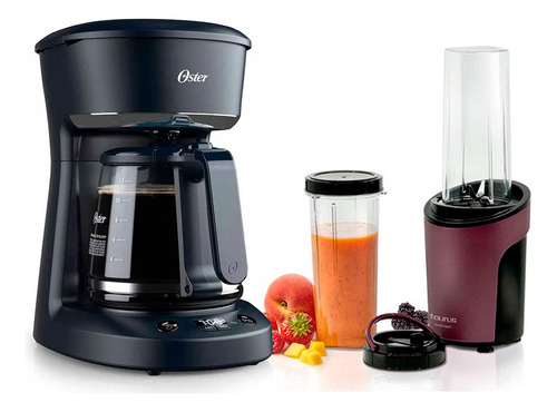 Cafetera Oster Bvstdcp12b + Licuadora Taurus Shake-away