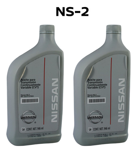 2 Lt Aceite Nissan Transmisión Cvt X-trail 2003