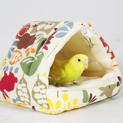 Jaula Para Loros De Invierno, Cueva, Casita 15cmx15cmx14.5cm
