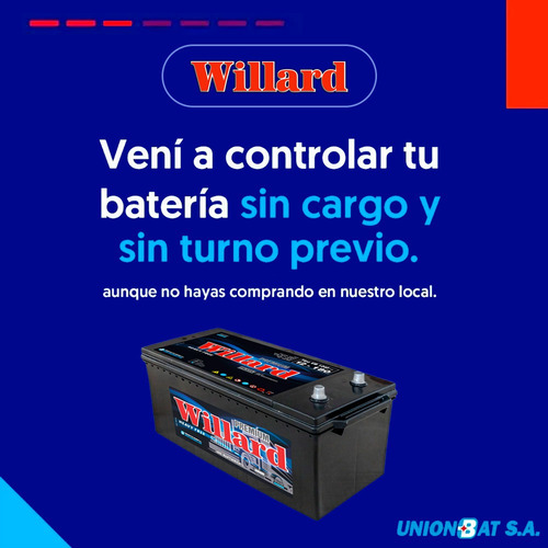 Bateria Willard Unionbat Ub 1240 12x180 Premium