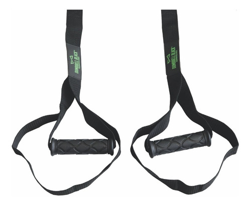 Imagem 10 de 10 de Fita De Suspensão - Trx Com Suporte Parede Dumbbell Black