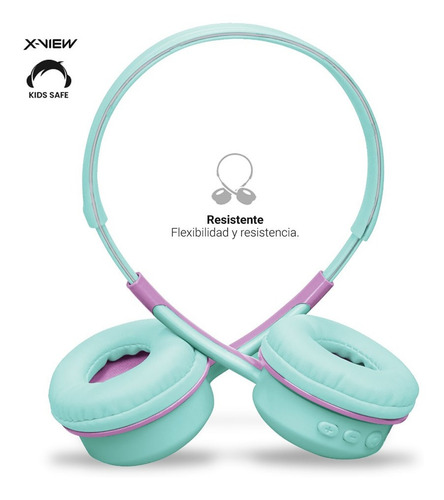 Imagen 7 de 9 de Auriculares Inalambricos Bluetooth Niños Kids Hp-k20
