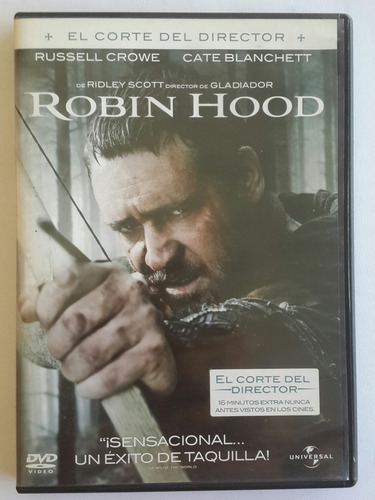 Robin Hood - Crowe Y Blanchett - Dvd Original - Los Germanes