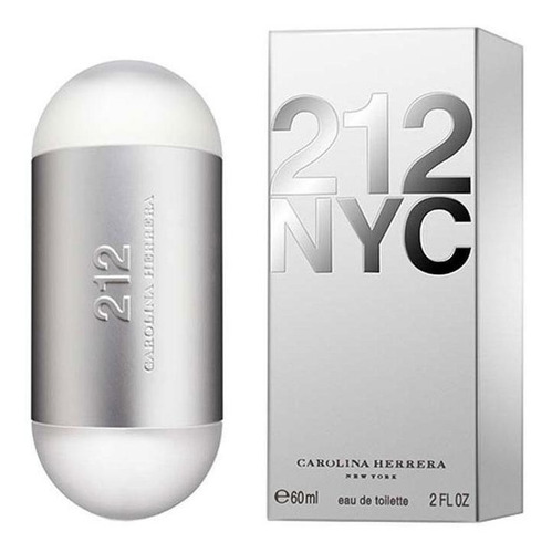 Imagen 2 de 2 de Carolina Herrera 212 NYC NYC EDT 60 ml para mujer