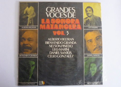 Grandes Voces De La Sonora Matancera Vol. 3 - Lp Vinilo