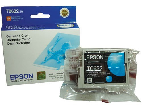 Epson Cartucho Cian T063220 Ppct