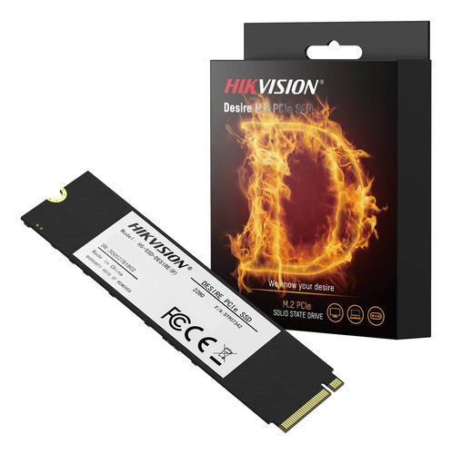 Disco Solido Gamer Ssd 256gb Nvme M2 Hikvision Desire Pc