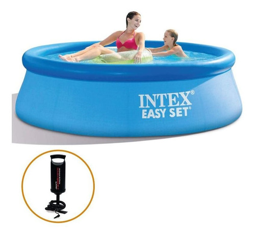 Piscina Inflável Easy Set 2.362 Litros + Bomba Inflar Intex