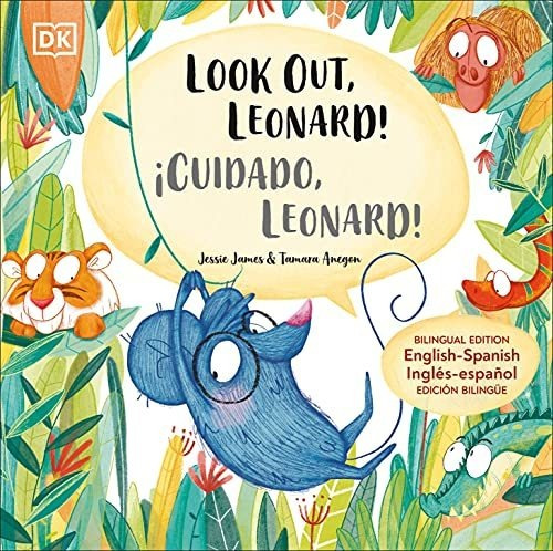 Book : Look Out, Leonard / Cuidado, Leonard - James,...