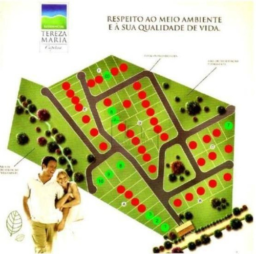 Imagem 2 de 4 de Terreno À Venda, 1246 M² Por R$ 285.000,00 - Condomínio Tereza Maria - Sorocaba/sp - Te1385