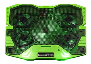 Cooler Gamer P/ Notebook Warrior Zelda Led Verde Multilaser
