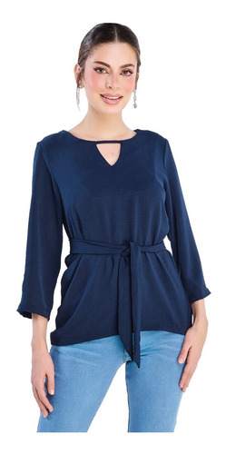 Blusa De Moda Casual Suelto Elegante Para Mujer Devendi 