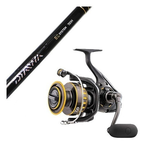 Bg5000/701h Combo Para Pesca De Spinning Bg System Daiwa