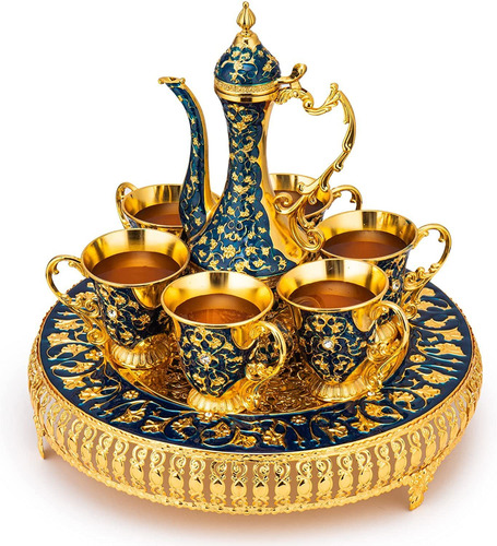 Gute Turkish Coffee And Tea Dinnerware Set, Vintage, For ...