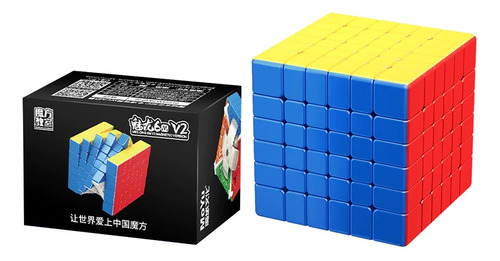 Cubo Rubik Moyu Meilong 6x6 V2 M Magnetico De Colección