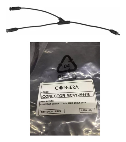Conector Mc4 En Y 2h 1m