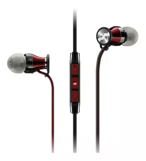 Auriculares In Ear Sennheiser Momentum 2 Hd1 M2 IEG Con Mic Galaxy Color Rojo
