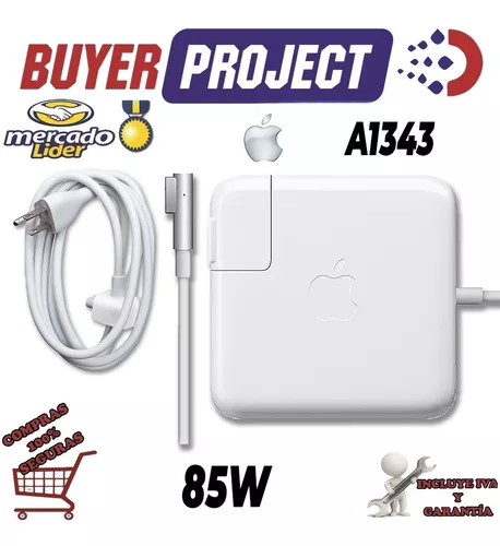 Apple Adaptador de corriente MagSafe de 85 W para MacBook Pro de 15 y 17  pulgadas