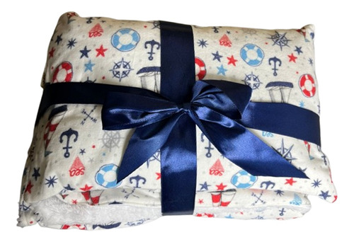 Manta Bebe Infantil + Almohada Cobija Suave Bebe Diseños
